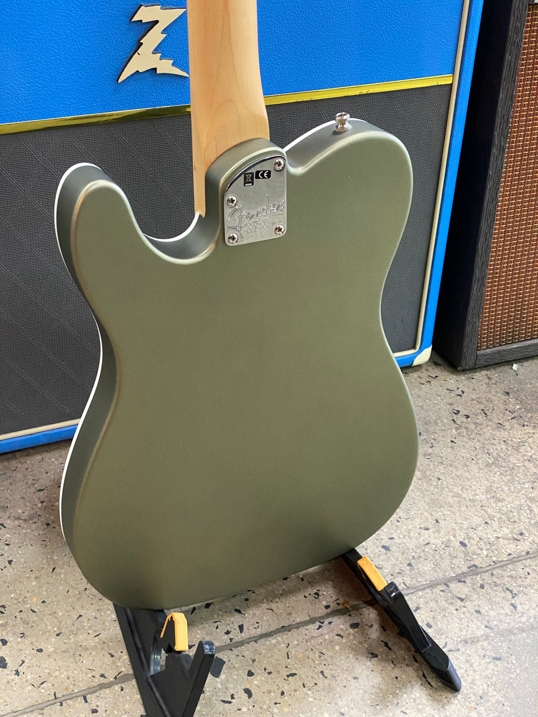 Fender 2018 American Elite Tele Thinline w/case | Satin Jade Pearl Metallic ***pre loved***