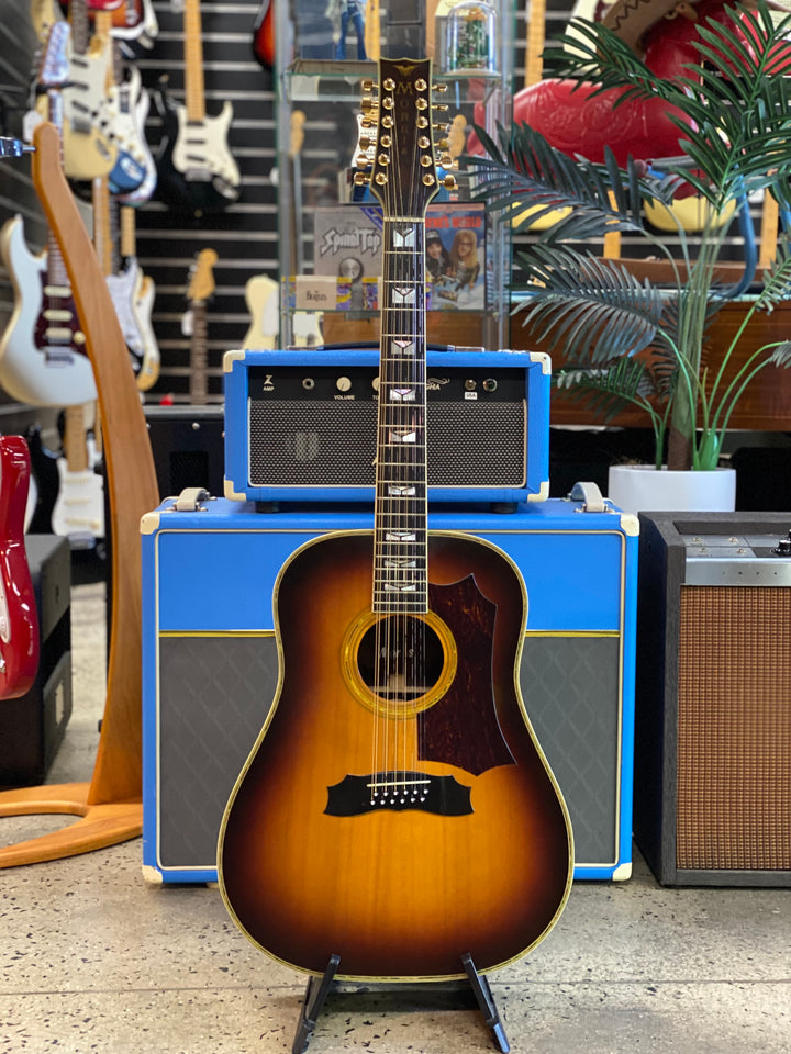 Morris MIJ MGB100-12 12 String Acoustic wcase | Sunburst ***pre loved***