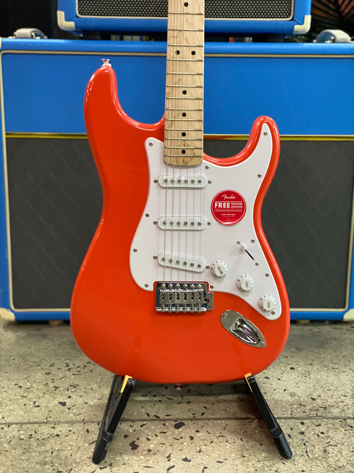Squier FSR Sonic Strat | Fiesta Red