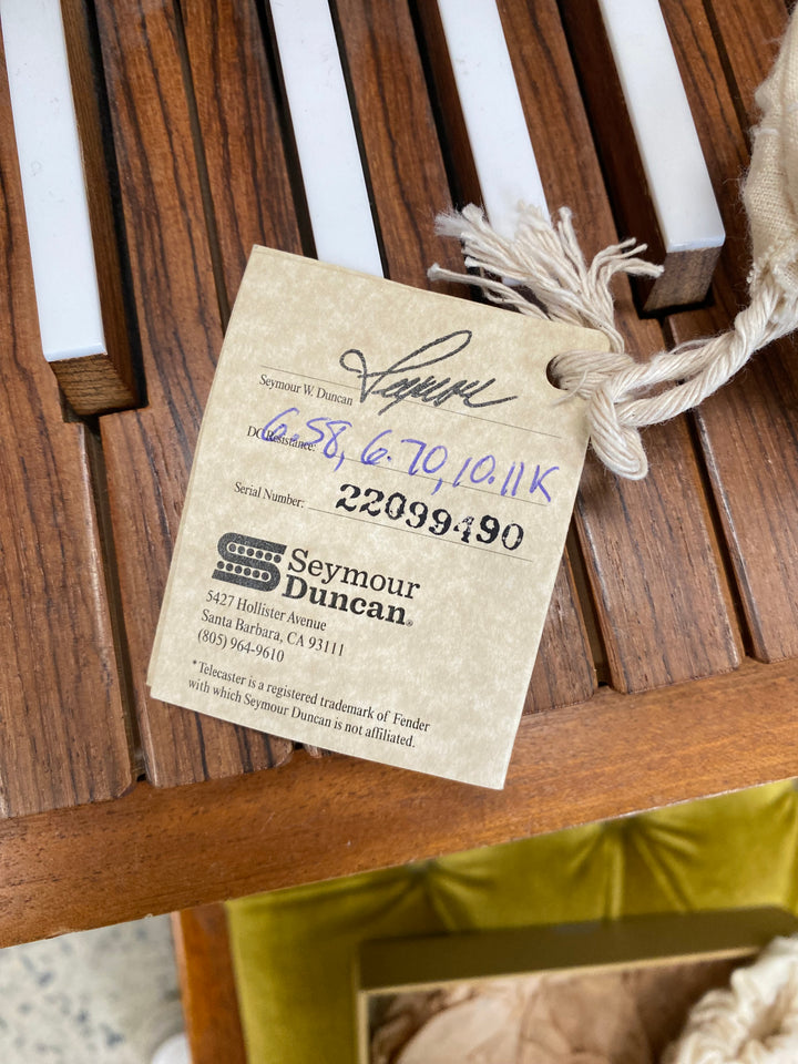 Seymour Duncan Antiquity Texas Hot Set Custom Bridge - Strat Set ***pre loved***