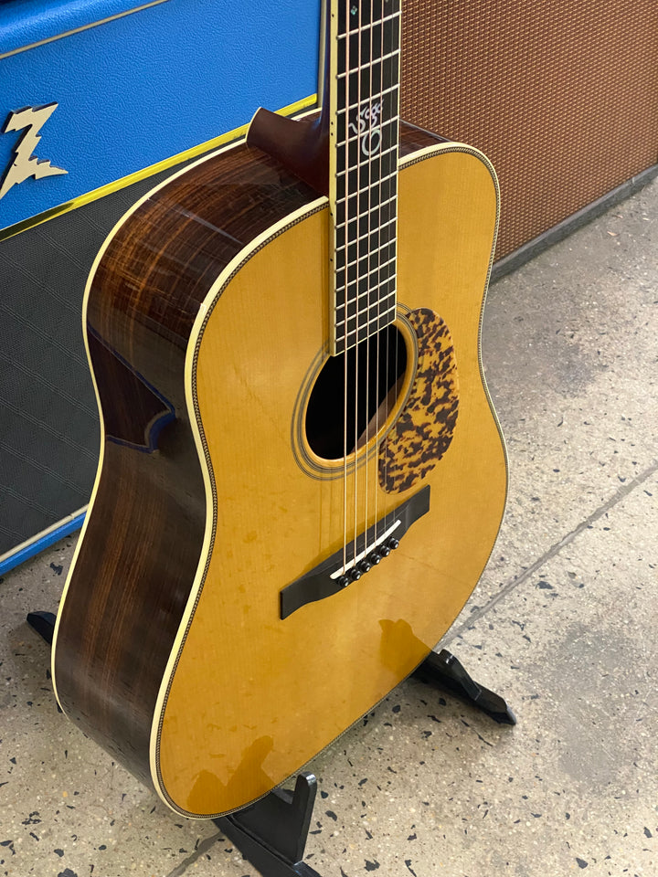 Santa Cruz D PW Pre-War Dreadnought Adirondack/Rosewood Nat W/case ***Pre Loved***