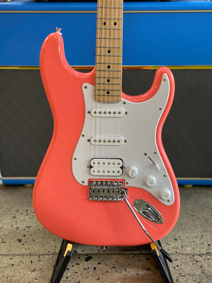 Squier Sonic Strat HSS | Tahitian Coral ***pre loved***