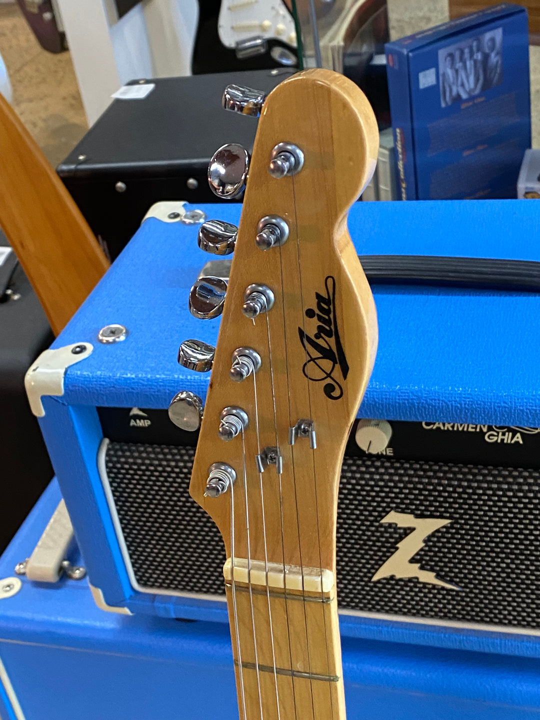 Aria MIJ 1971 Thinline Tele Model 1592 wcase | Natural ***pre loved***