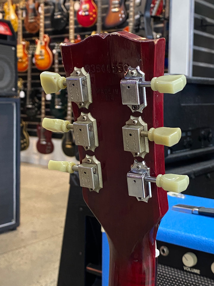 Gibson USA 1984 Les Paul Studio *modded* w/case | Wine Red **pre loved**