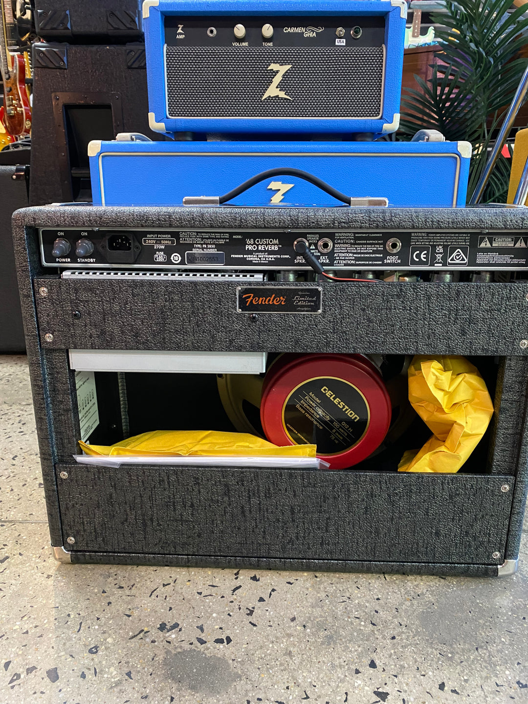 Fender FSR '68 Custom Pro Amplifier | Pewter