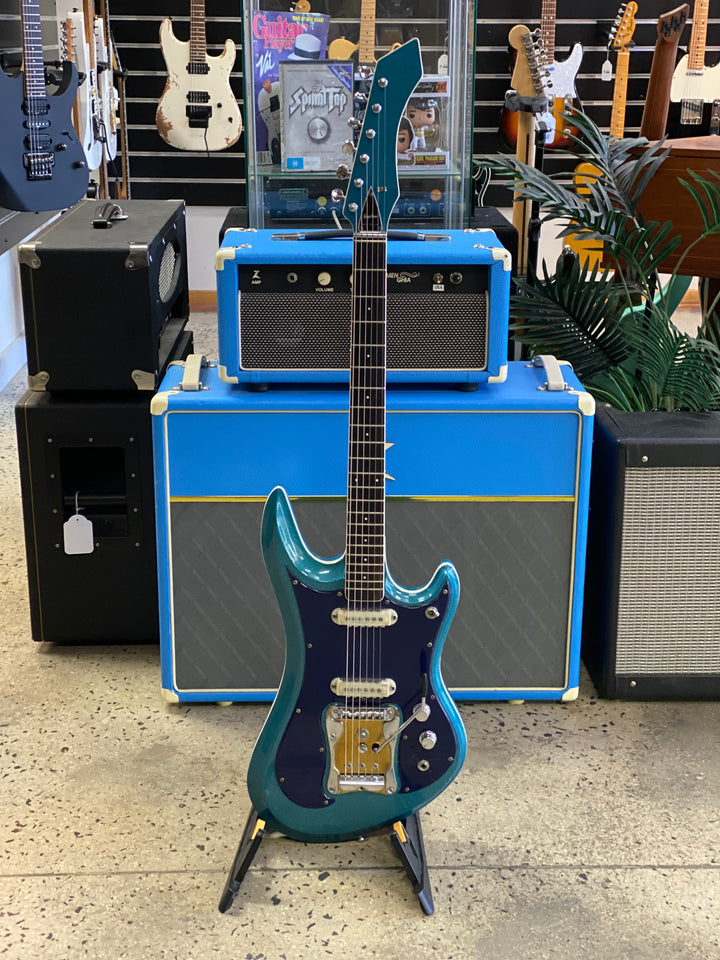 Guyatone Sharp 5 LG350-T MIJ Blue Sparkle W/case ***Pre Loved***