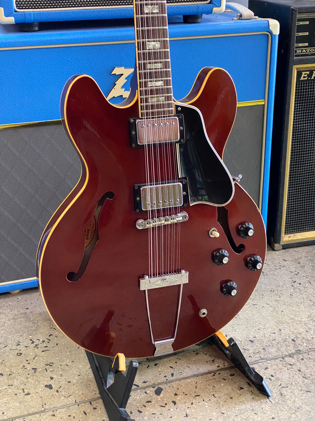 Gibson ES-335-12 1968 12 String w/case | Burgundy Mist ***pre loved***