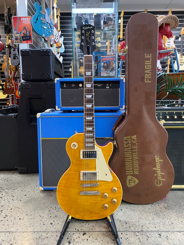 Epiphone 2021 Joe Bonamassa "Lazarus" 1959 Les Paul Standard W/case ***Pre Loved***