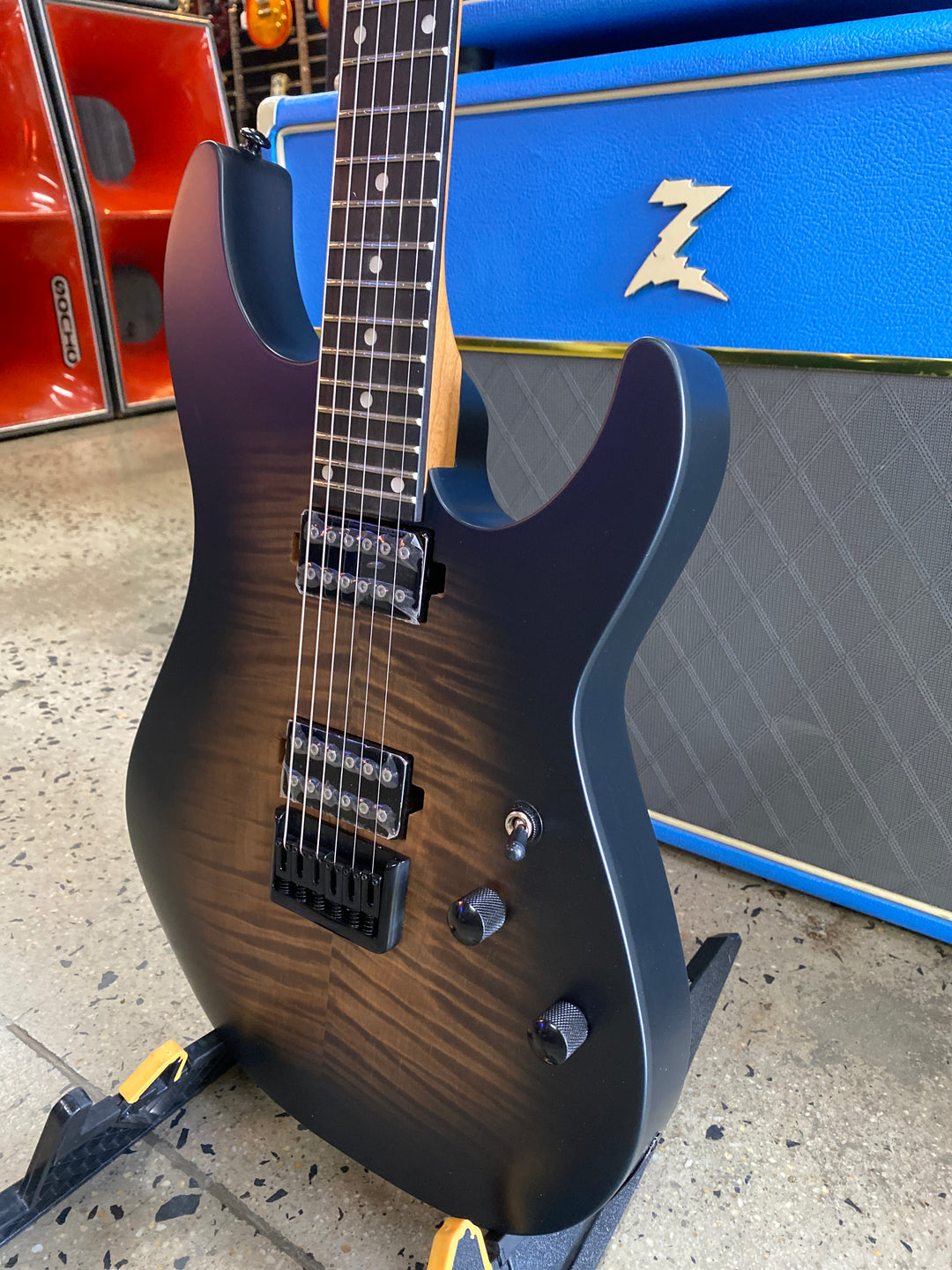 Schecter C-1 Standard Plus Electric Guitar | Ember Burst (EMB)
