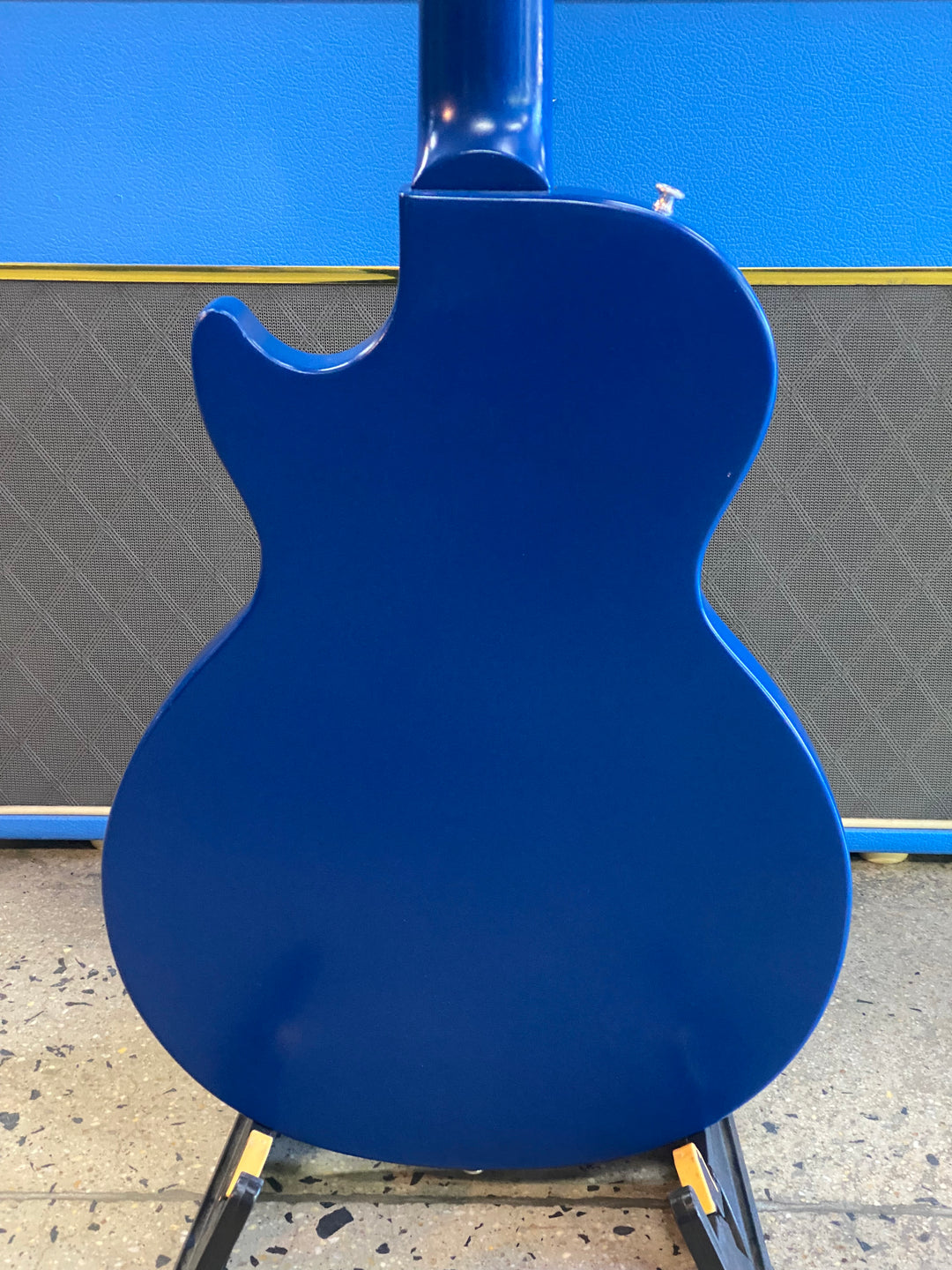 Gibson USA 2011 Melody Maker LP Humbucker Satin Blue W/case ***Pre Loved***