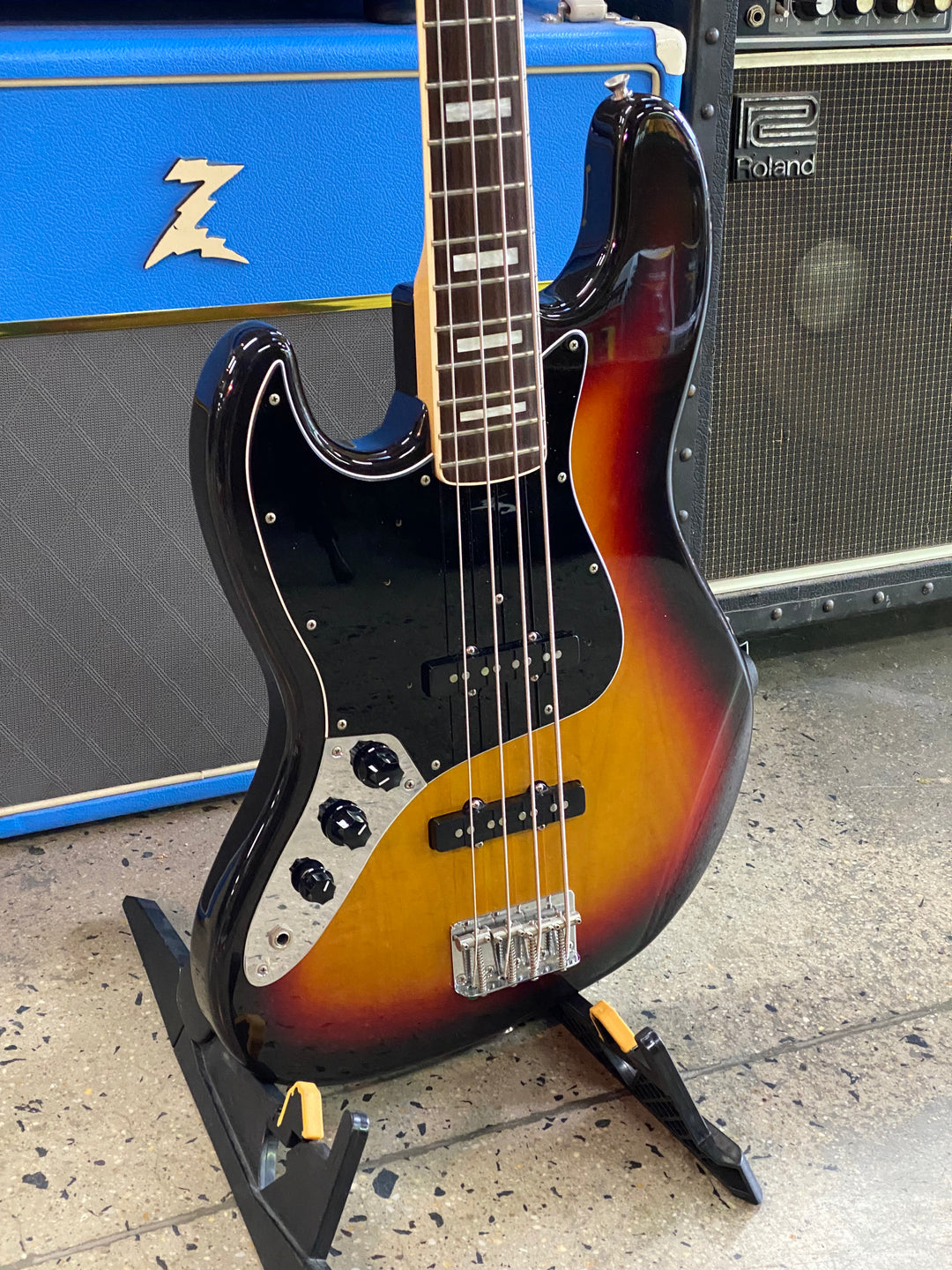 Fender 2006-08 CIJ JB-75 Left Handed Jazz Bass w/bag | 3TS ***pre loved***