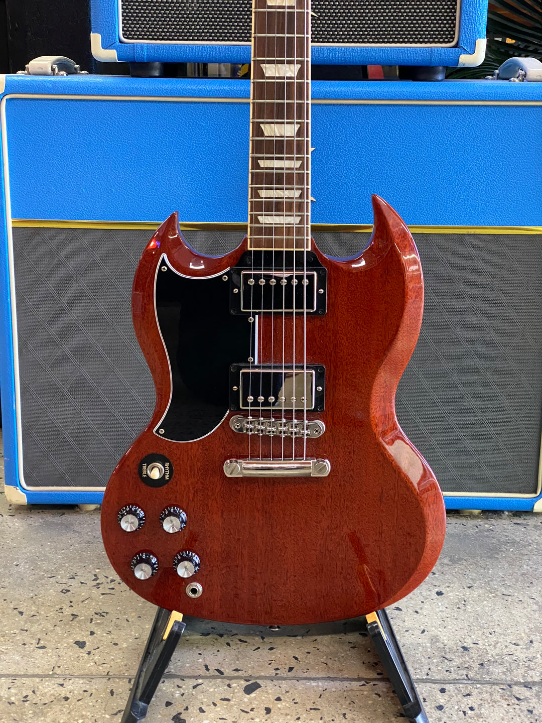 Gibson SG 2020 Standard '61 Left-Handed Vintage Cherry W/case ***Pre Loved***