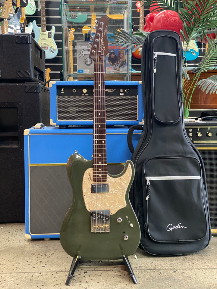 Godin Stadium '59 Electric w/bag | Desert Green **pre loved**
