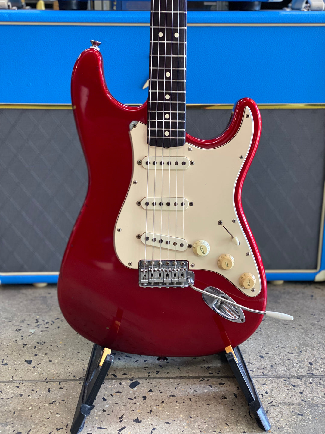 Fender 1997 USA Vintage Reissue '62 Stratocaster w/ bag | Candy Apple Red ***pre loved***