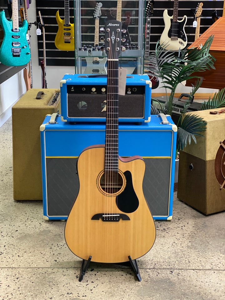 Alvarez AD30CE Acoustic/Electric Guitar Dreadnought with cutaway Spruce Top MHG Back & Sides