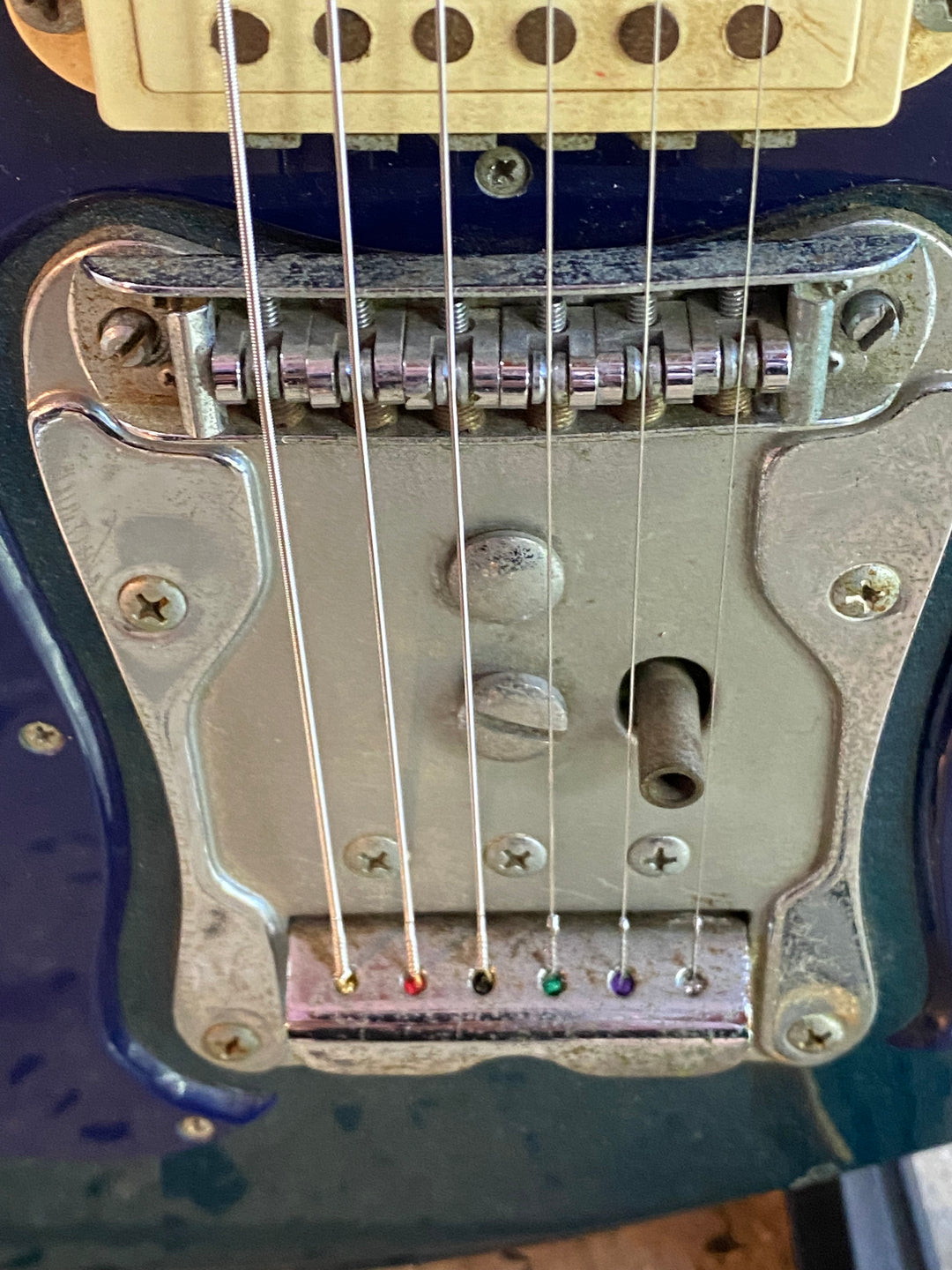 Guyatone MIJ LG-350 Sharp 5 Late 60's w/case | Blue Metallic ***pre loved***