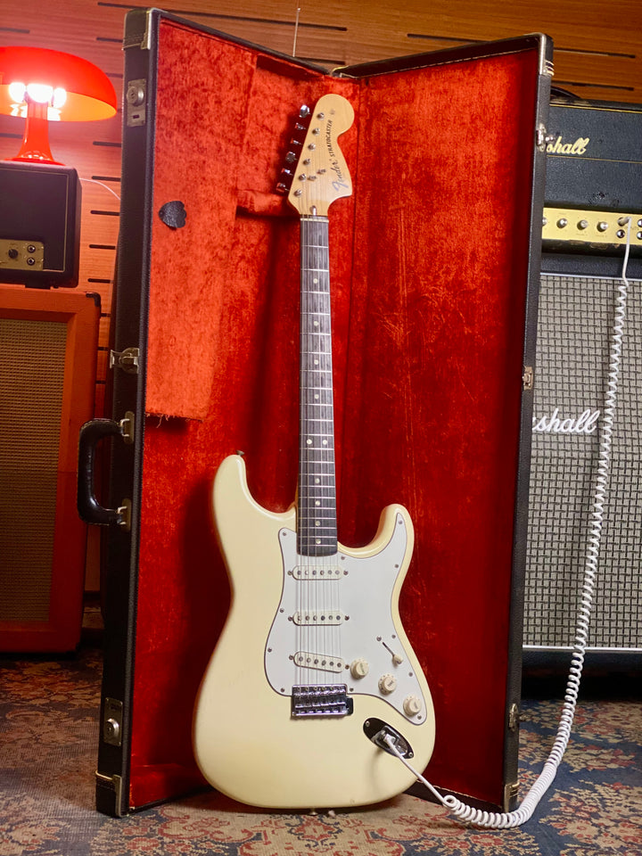 Fender USA 1972 Stratocaster Rosewood Fretboard Olympic White W/case ***Pre Loved***