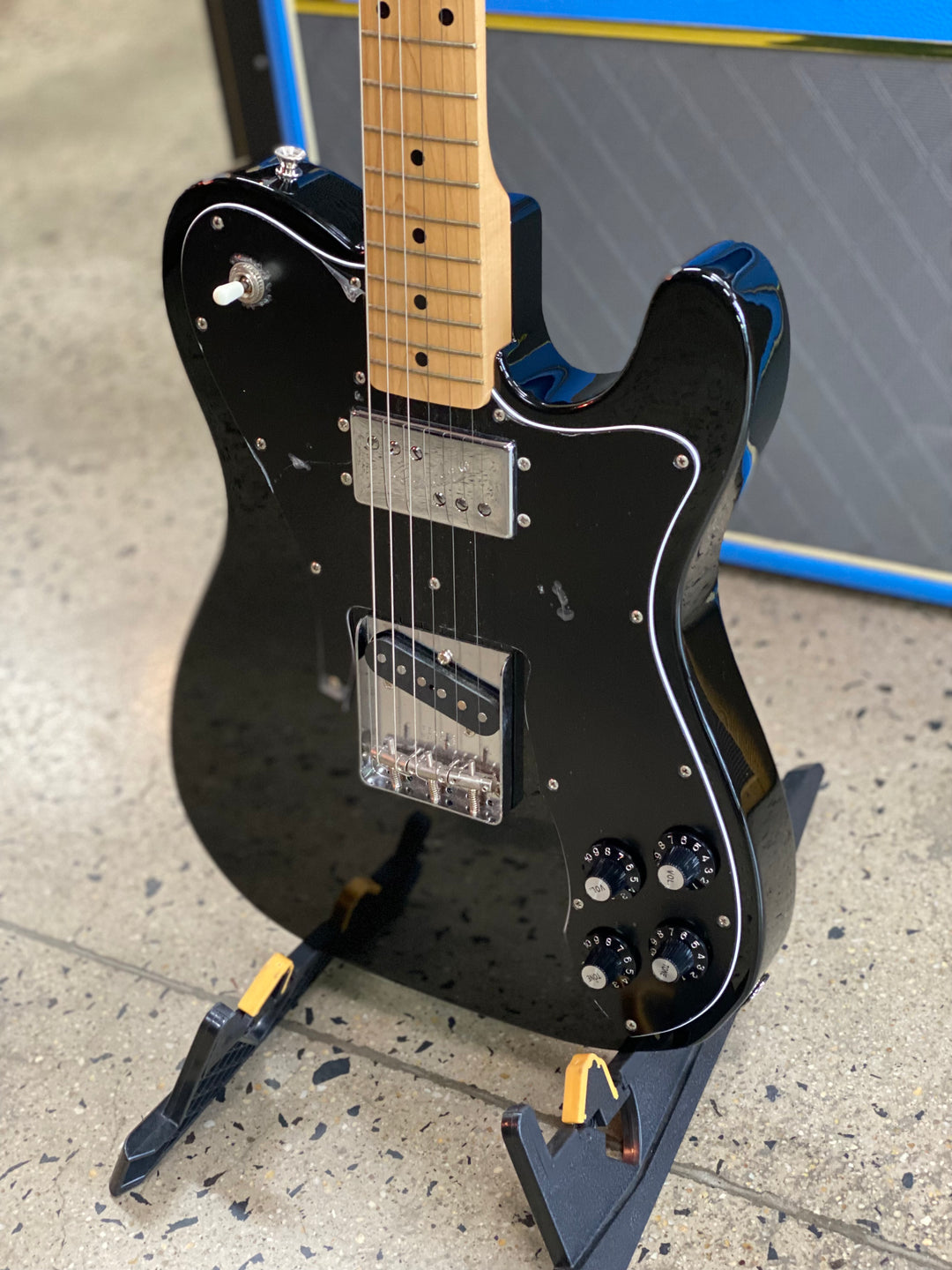 Fender 2017 MIJ TC-72 Telecaster Custom W/bag | Black ***Pre Loved***