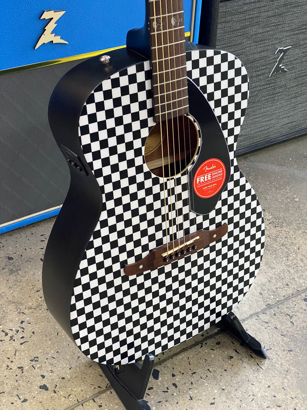 Fender Tim Armstrong Hellcat | Checkerboard