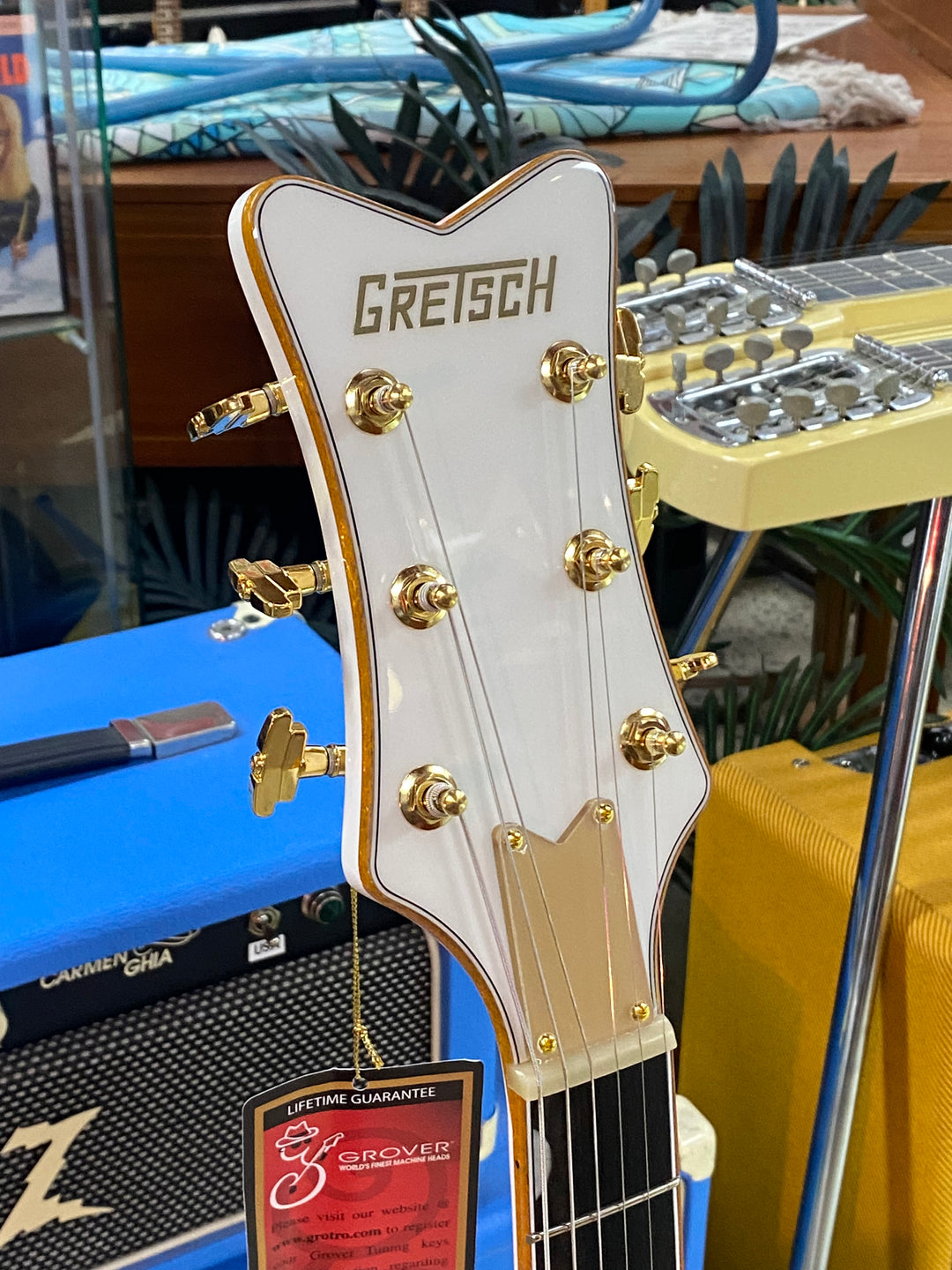 Gretsch Synchromatic Falcon Hollow Body w/Bigsby | Snowcrest White