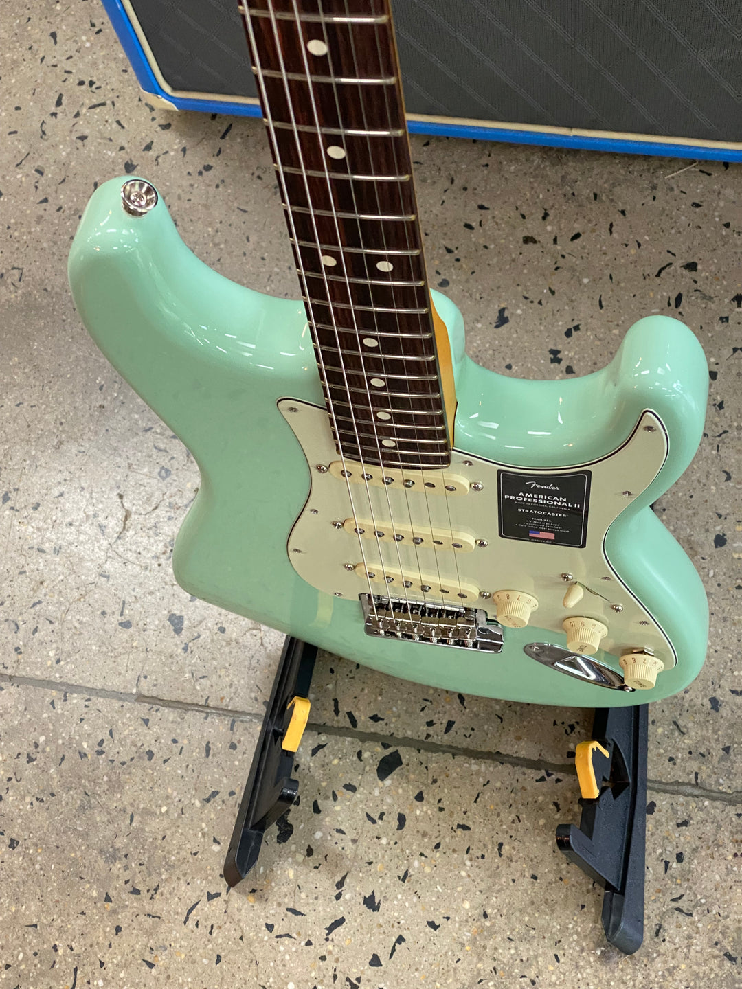 Fender DE Am Pro II Strat | Seafoam Green