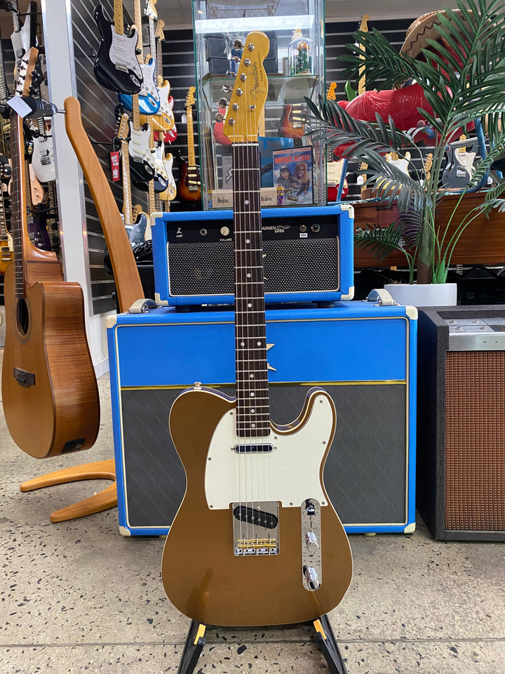Fender 2022 MIJ JV Modified 60s Custom Telecaster RW Firemist Gold w/case ***Pre Loved***