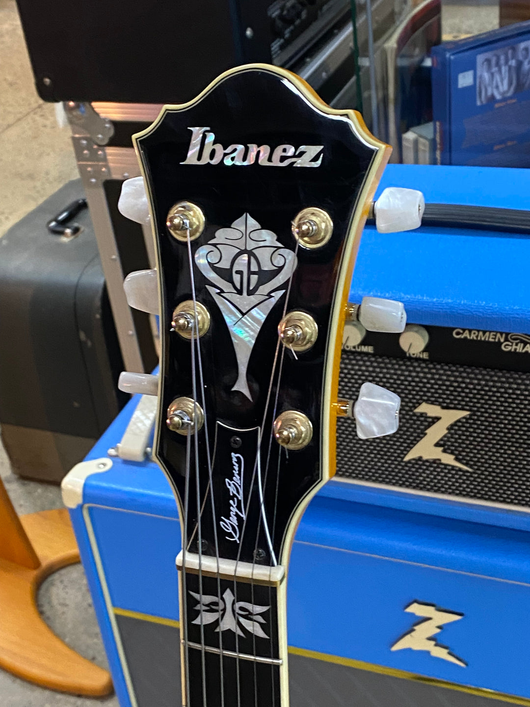 Ibanez 2016 GB40thII 40th Anniversary George Benson Hollow Body wcase ***Pre Loved***