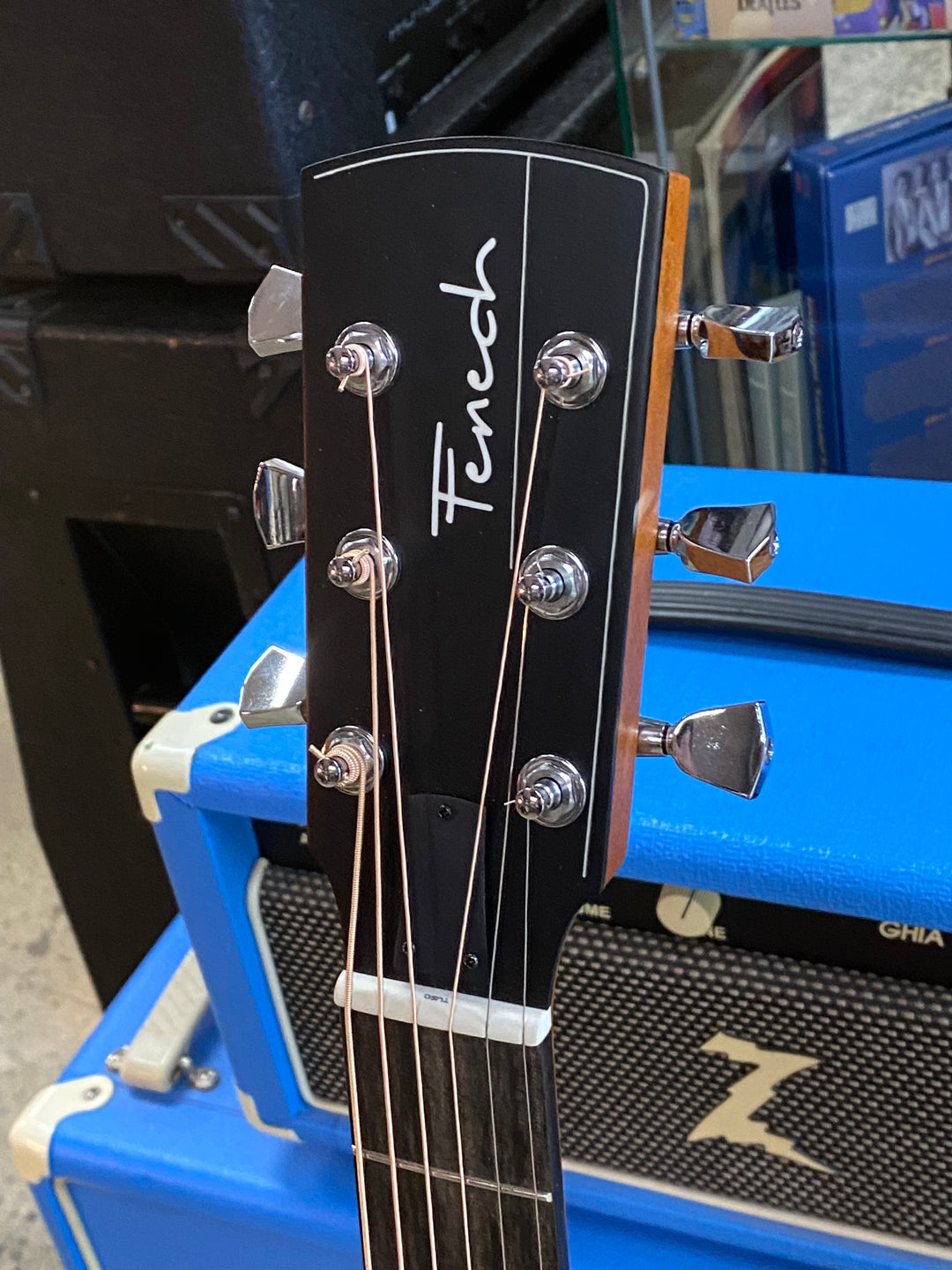 Fenech Guitars True Tone D78 Cutaway Acoustic | Burst