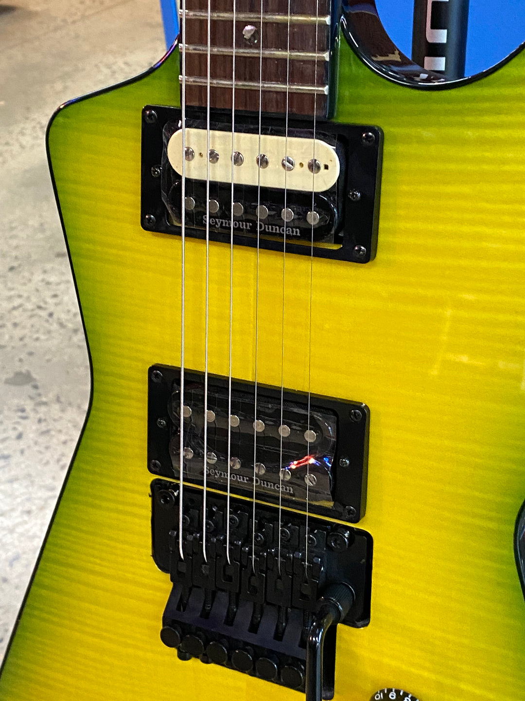 Dean Guitars ML79 Floyd Flame Top Duncan | Slime