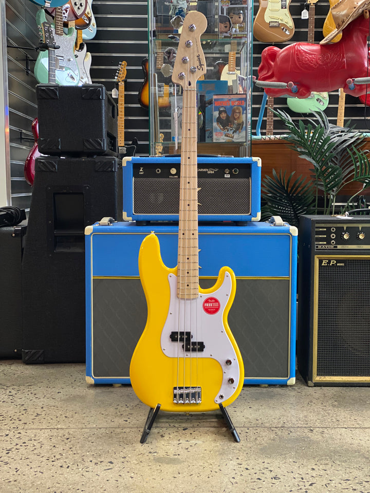 Squier FSR Sonic P Bass | Graffiti Yellow