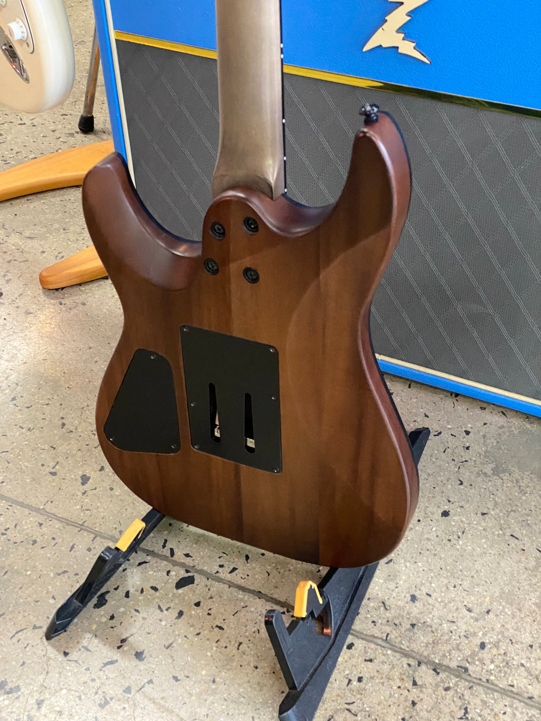 Schecter Omen Elite-6 FR | Blue Burst ***pre loved***