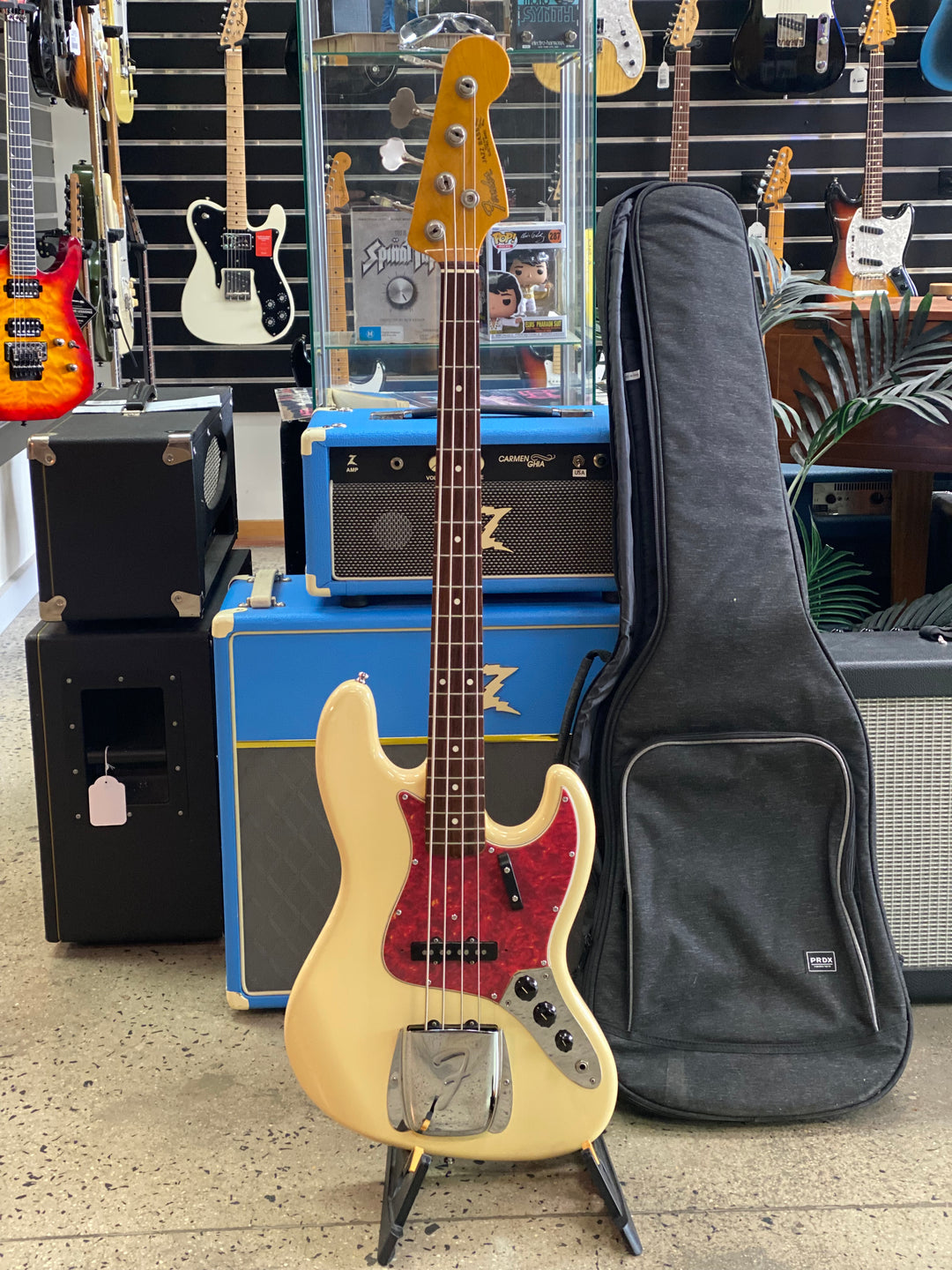 Fender CIJ '99-02 JB-62 Jazz Bass | Vintage White W/bag ***Pre Loved***