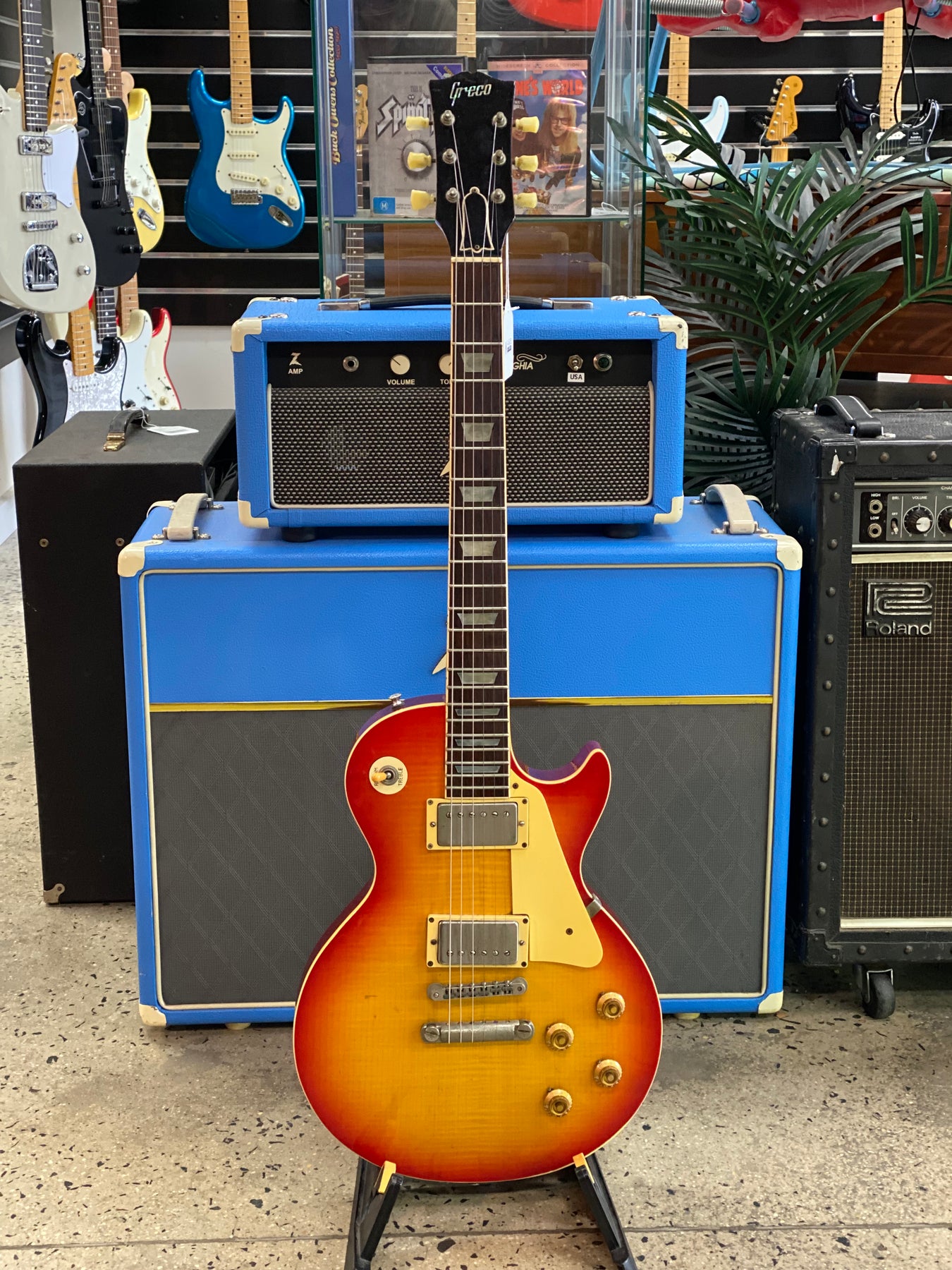 Greco 1980 EG480 Super Power LP | Cherry Sunburst ***Pre