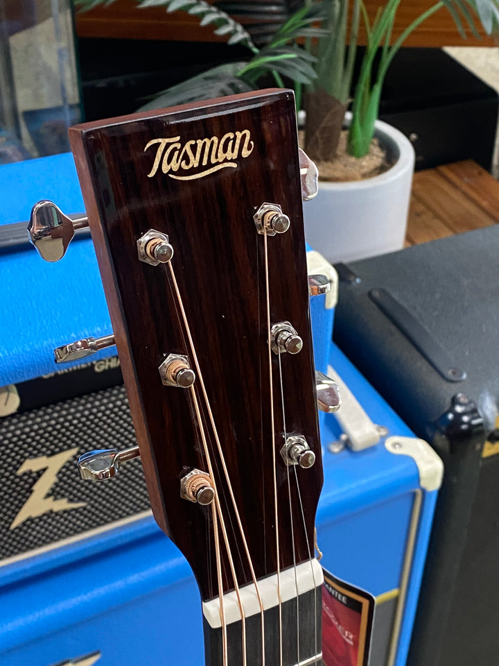 TASMAN TA300O-E OM Acoustic Electric GUITAR SUNBURST W/CASE