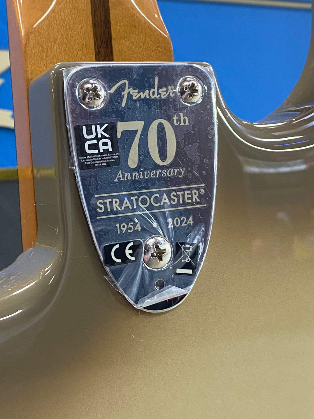 Fender 70th Anniversary Antigua Stratocaster Rosewood Fretboard