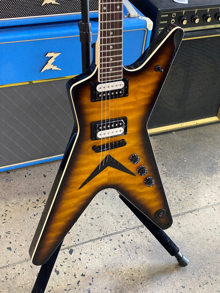 Dean Guitars MLX Quilt Maple Trans Brazilia