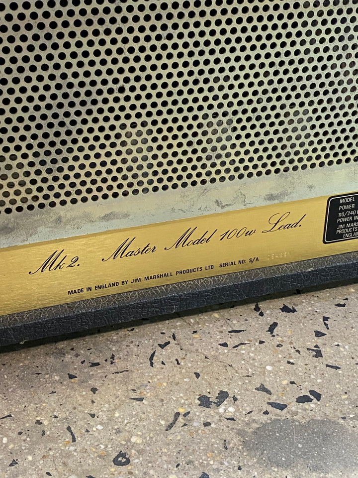 Marshall 1981 JCM800 Model 2203 100W Head ***pre loved***