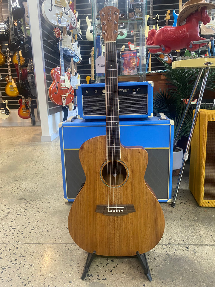 Cole Clark Studio SAN1EC Grand Auditorium Blackwood top back & sides