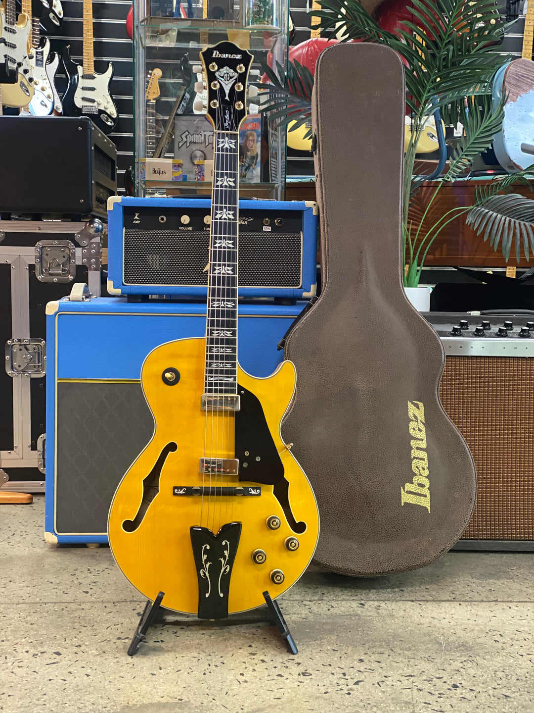 Ibanez 2016 GB40thII 40th Anniversary George Benson Hollow Body wcase ***Pre Loved***
