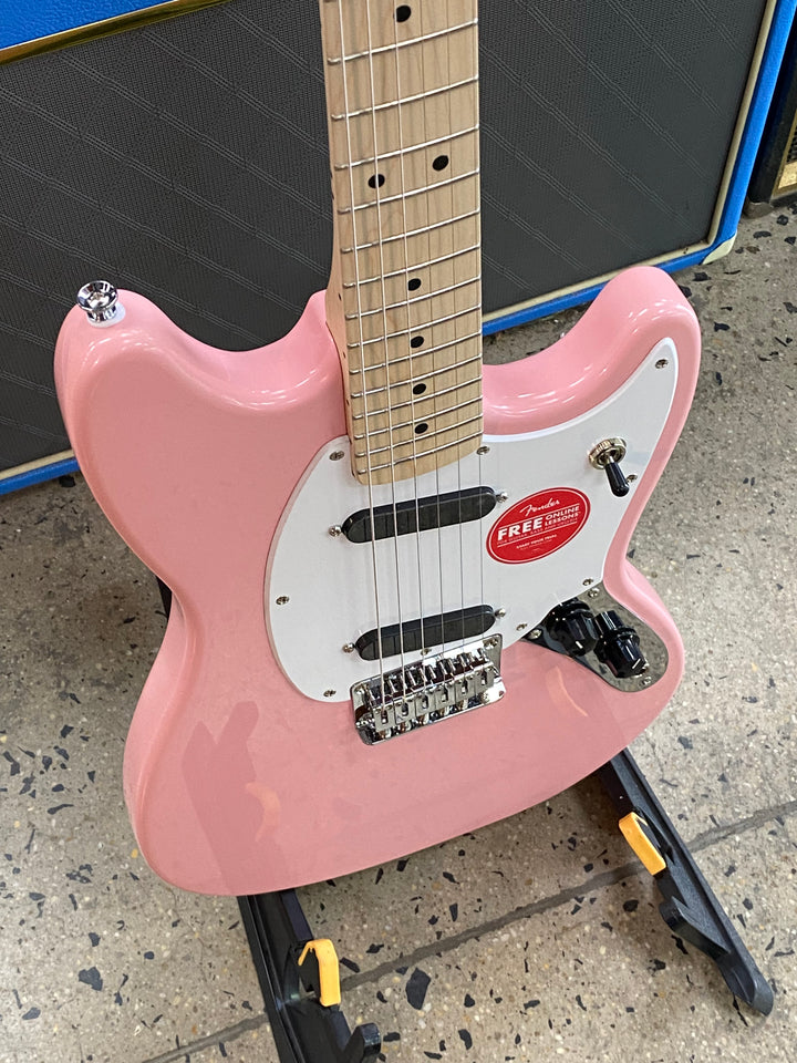 Squier FSR Sonic Mustang | Shell Pink