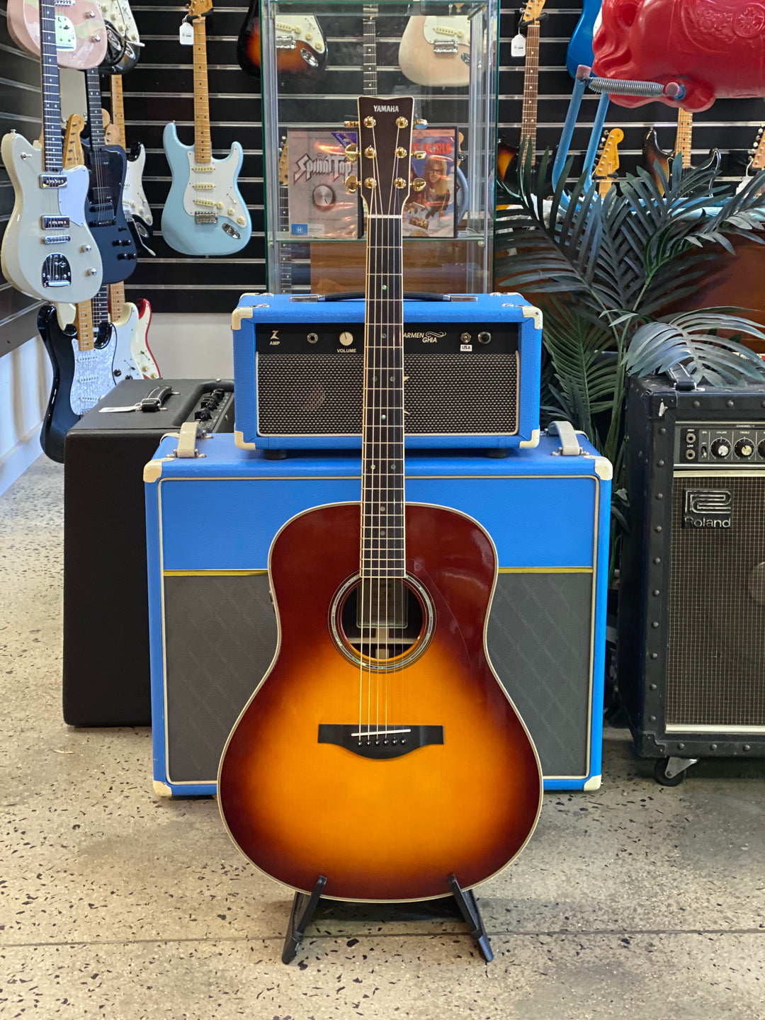 Yamaha LL-TA Transacoustic w/bag | Sunburst