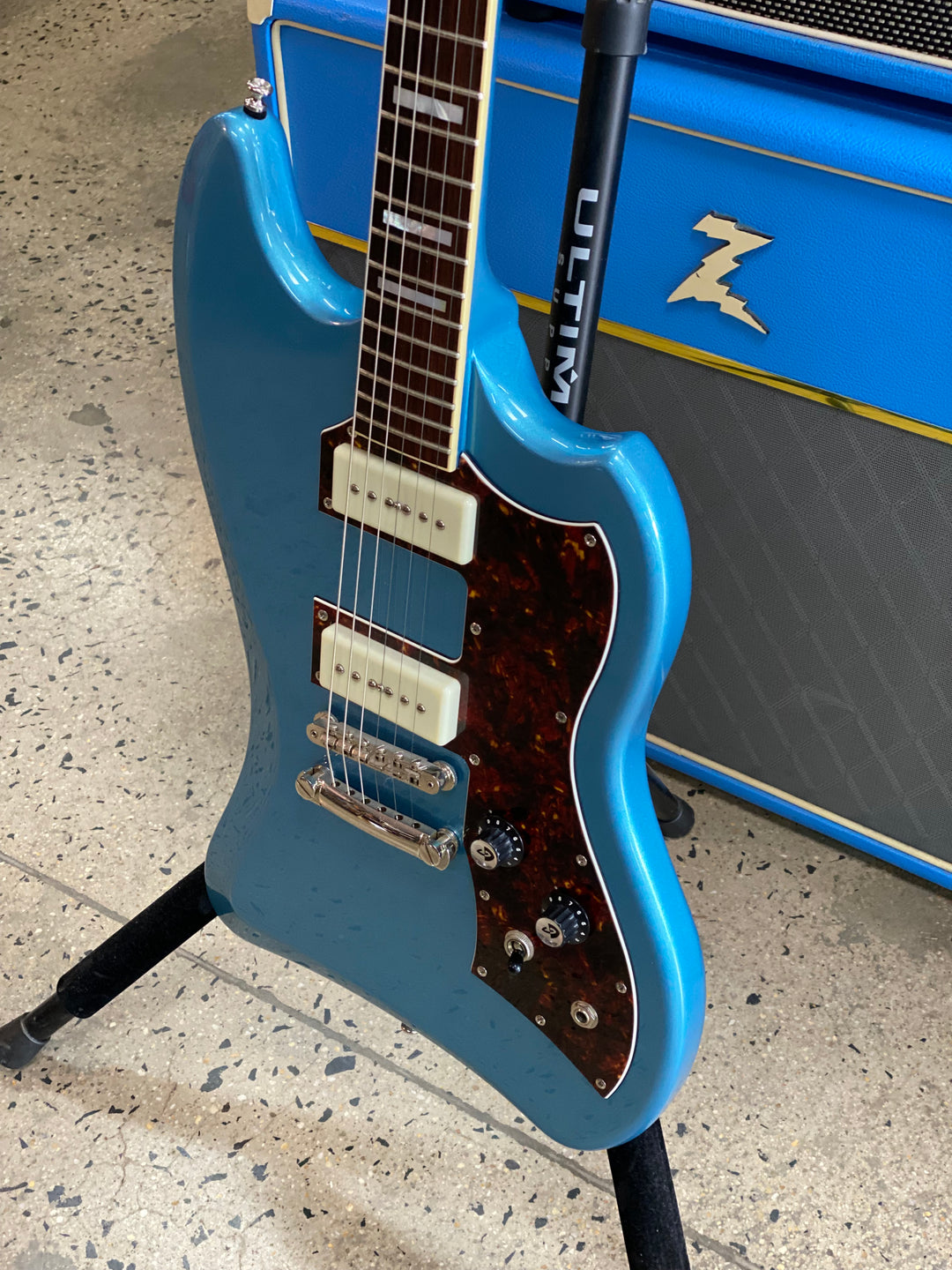 Guild T-Bird ST P90 Pelham Blue W/bag ***Pre Loved***