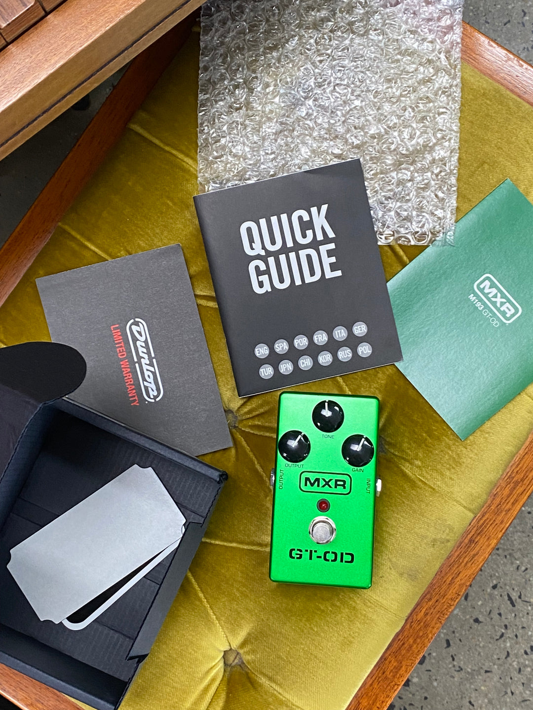 MXR M193 GT-OD Overdrive Pedal W/box ***Pre Loved***