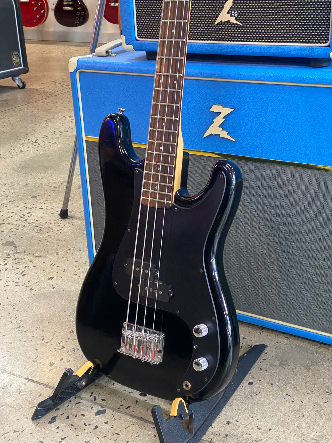 Samick PB-S-B Bass Guitar wbag | Black ***pre loved***
