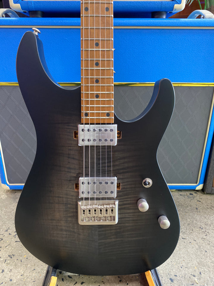 Schecter C-1 Standard Plus Electric Guitar | Black Burst (TBB)