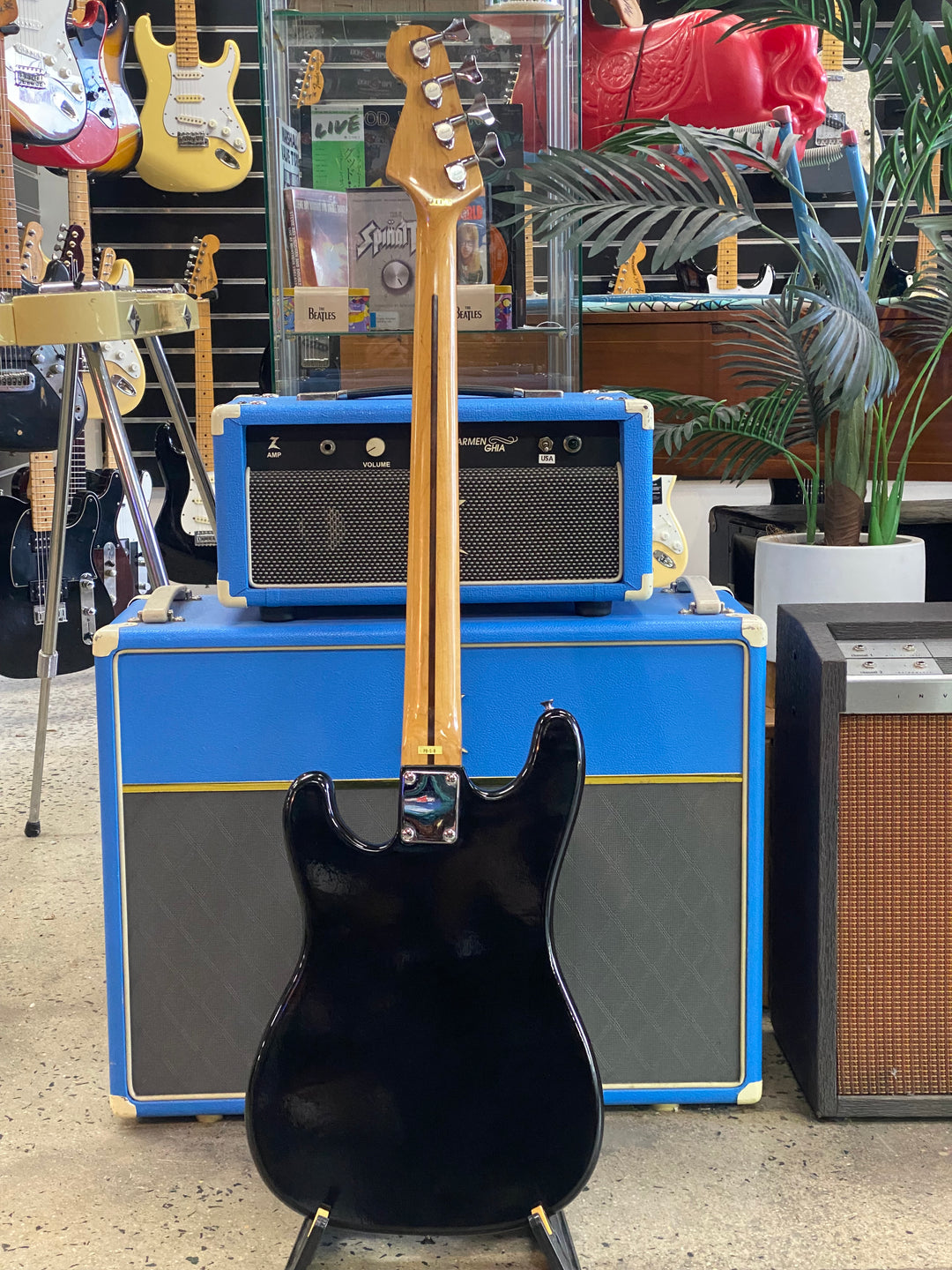 Samick PB-S-B Bass Guitar wbag | Black ***pre loved***