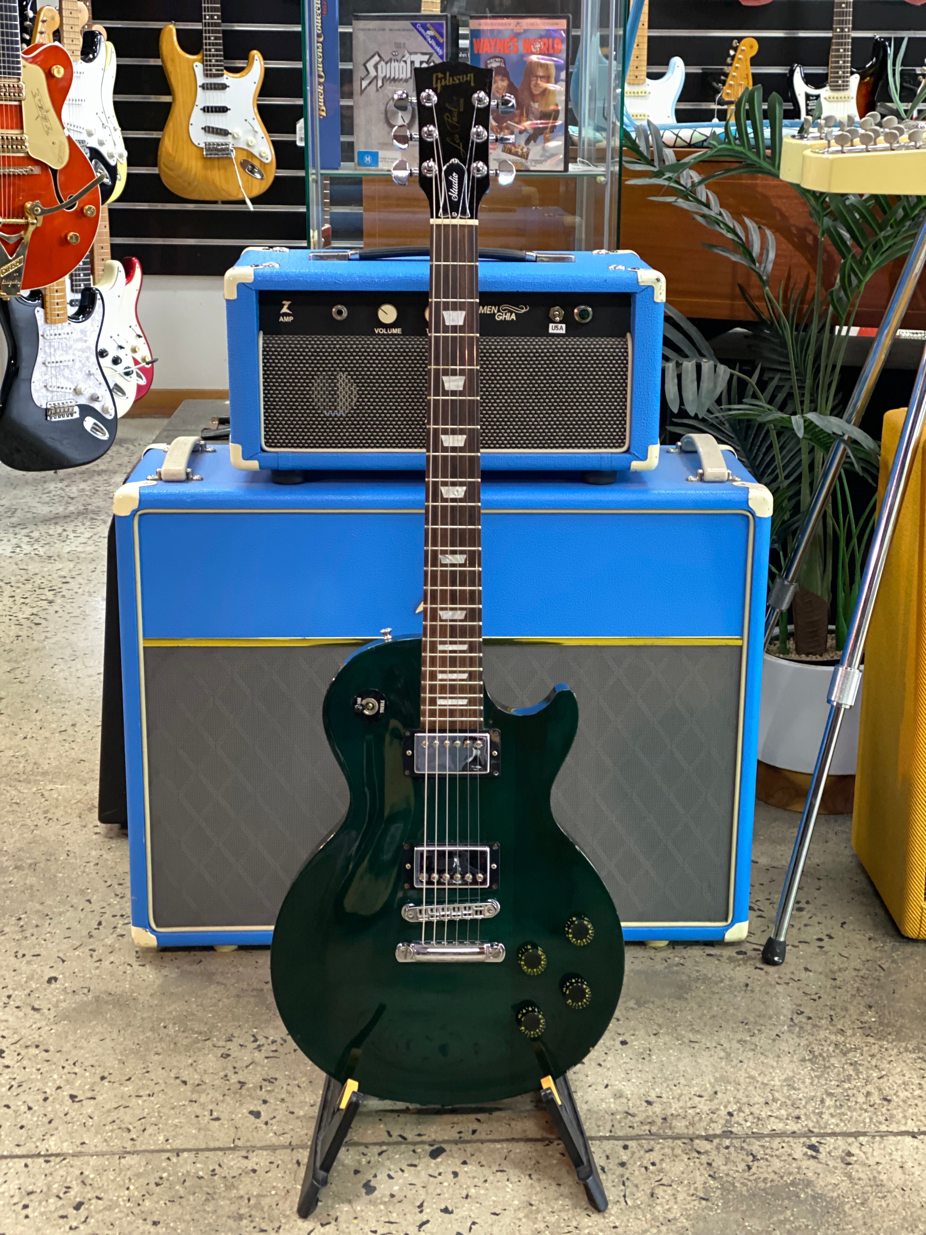 Gibson USA 2001 Les Paul Studio w/case | Emerald Green ***pre