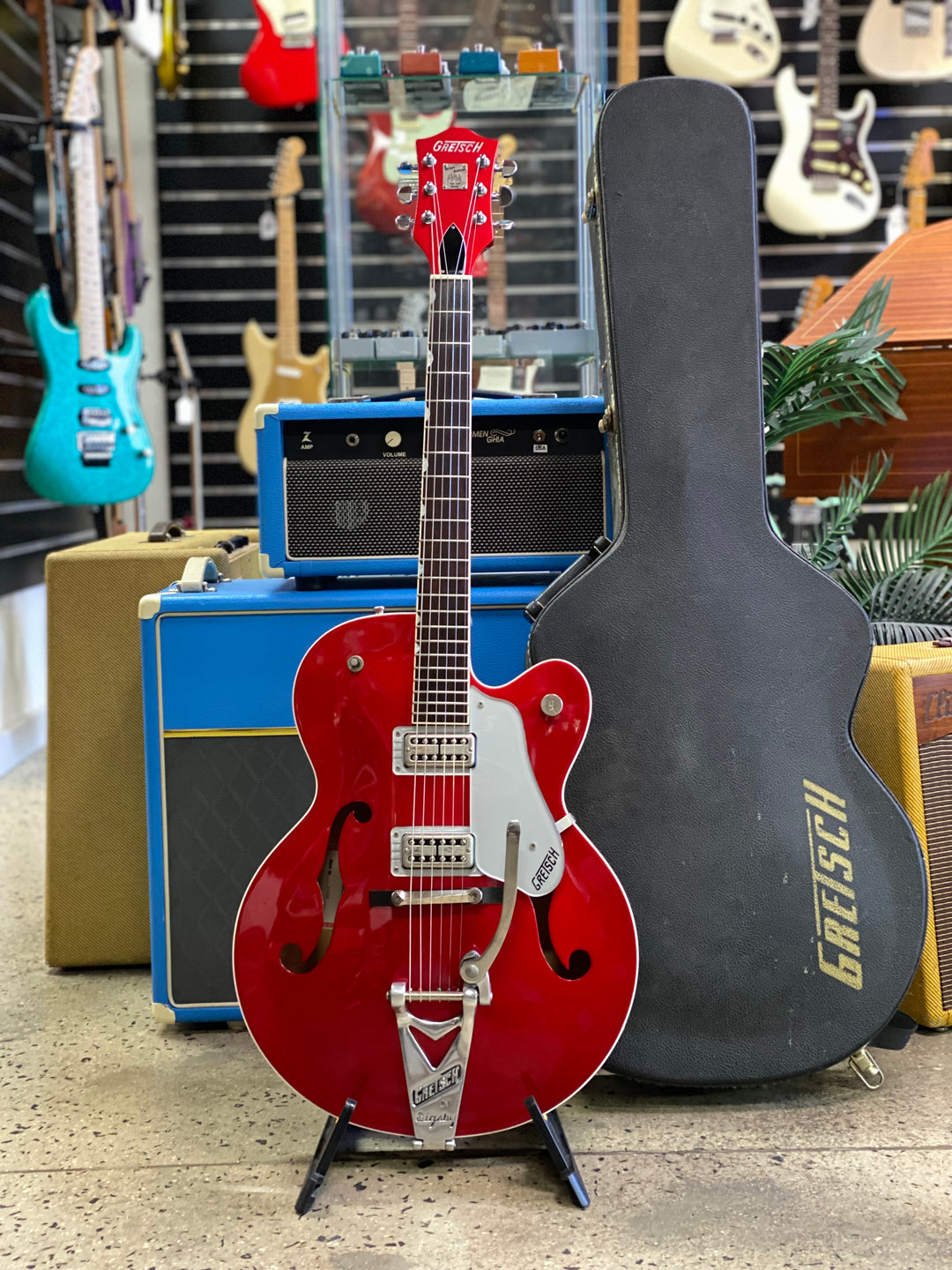 Gretsch G6120SH 1999 MIJ Brian Setzer Signature Hot Rod Candy Apple Red w/Case ***Pre Loved***