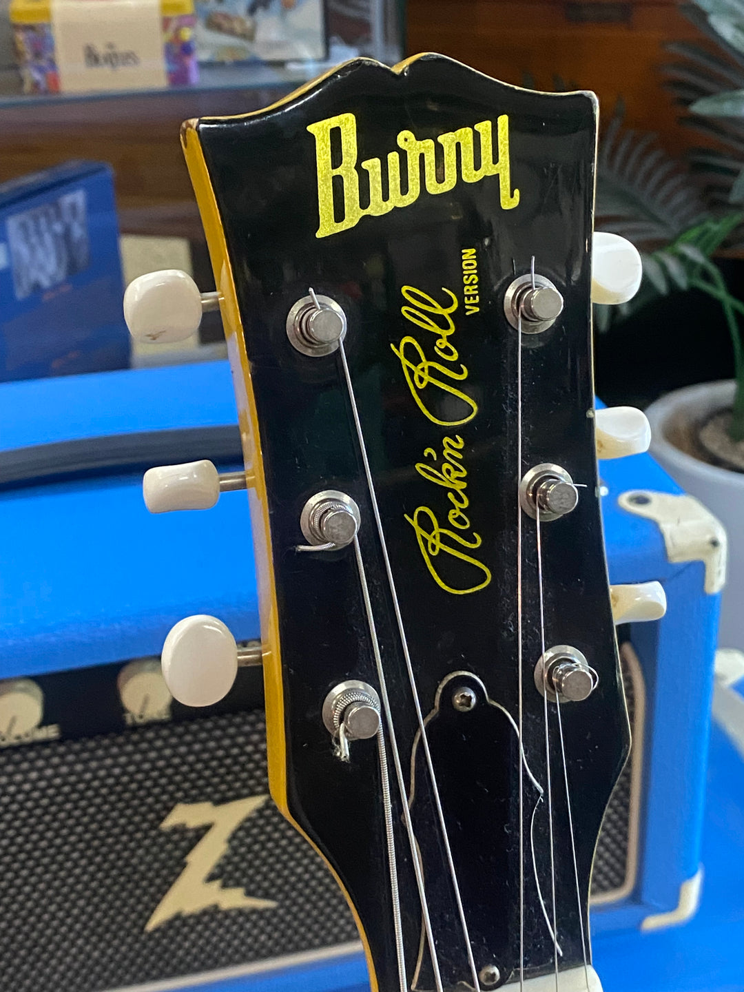 Burny 80s Rock'n Roll Version Les Paul Special TV Yellow w/bag ***Pre loved***