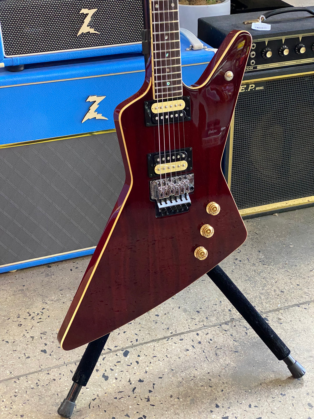 Dean Guitars Z 79 Floyd Trans Cherry